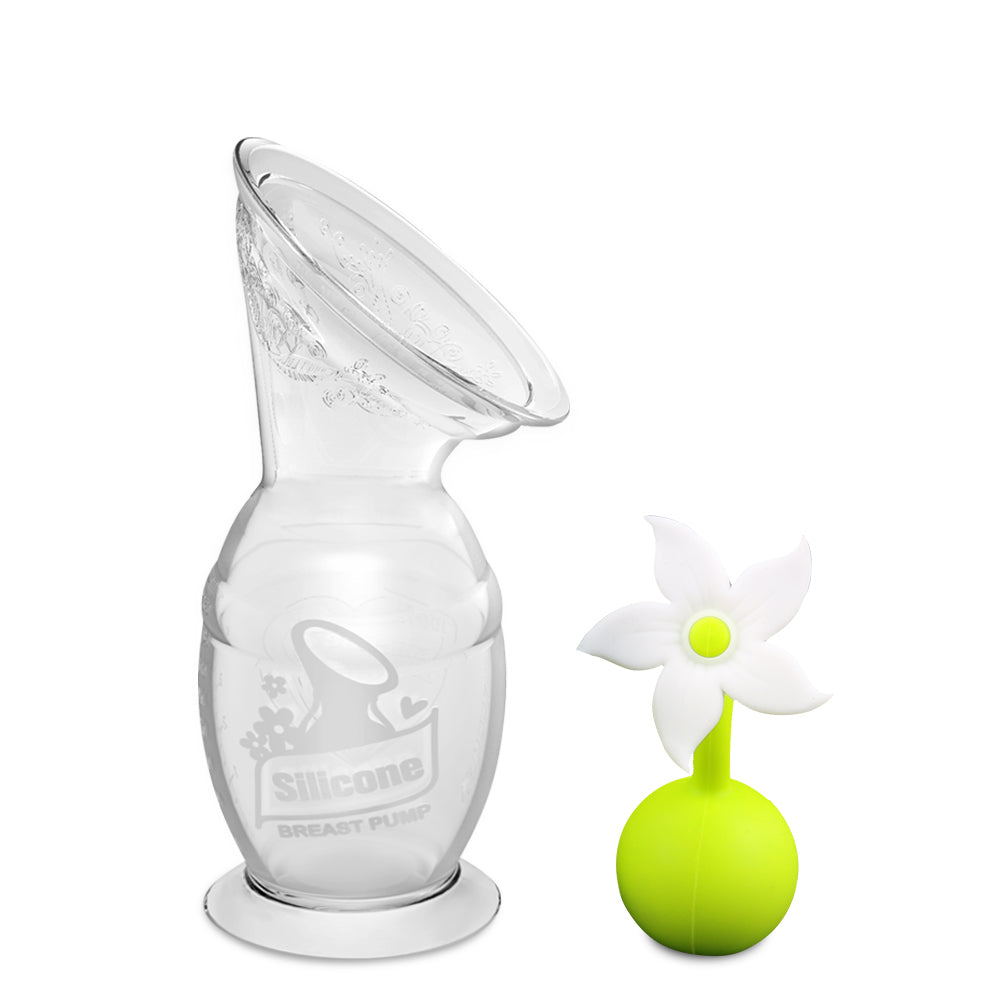 Gen 2. Recolector de leche con tapa de flor (100 -150ml)