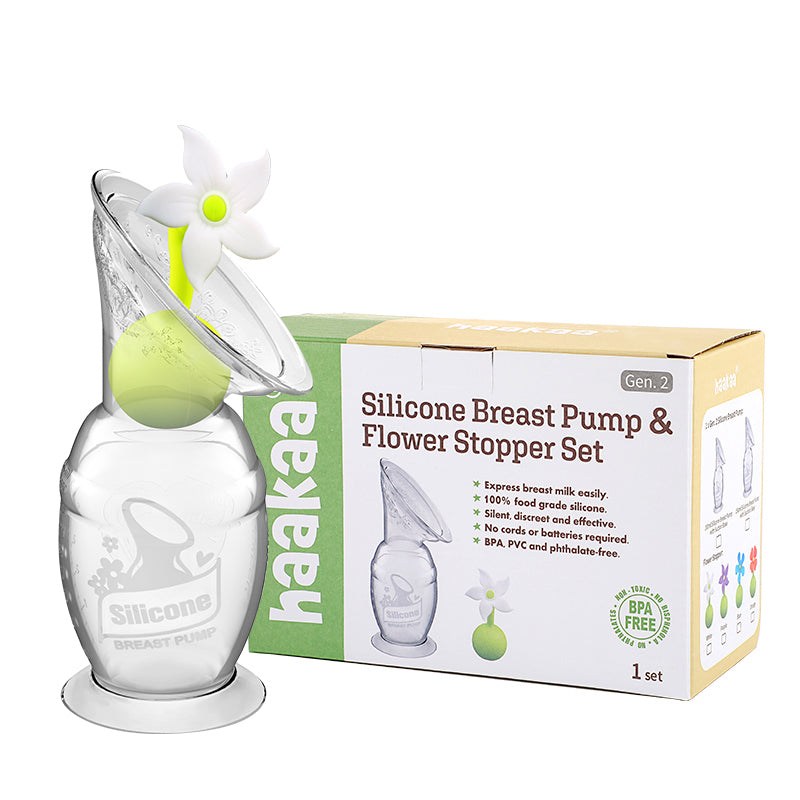 Gen 2. Recolector de leche con tapa de flor (100 -150ml)