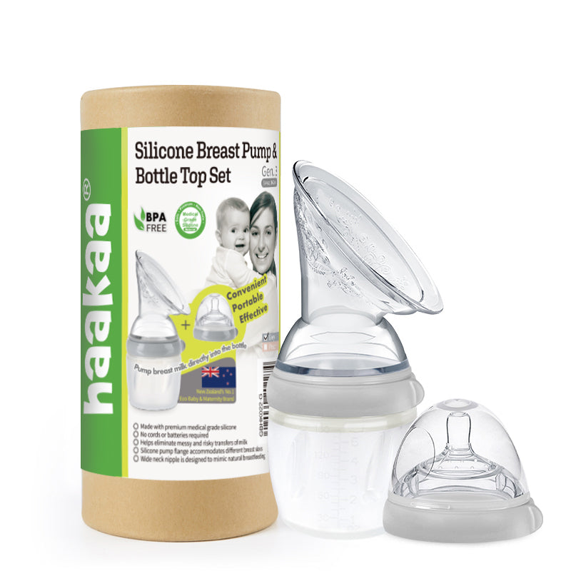 Gen 3. Recolector de leche y tapa de biberón (160ml)