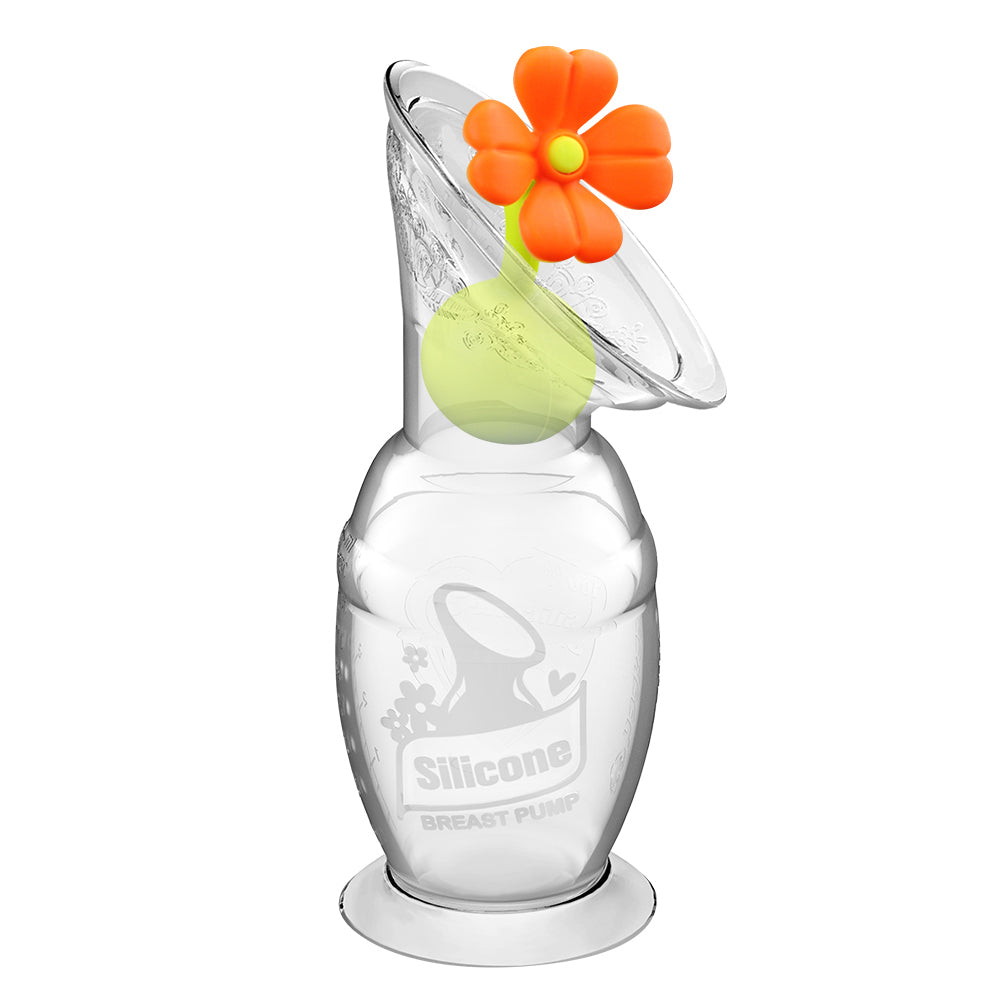 Gen 2. Recolector de leche con tapa de flor (100 -150ml)