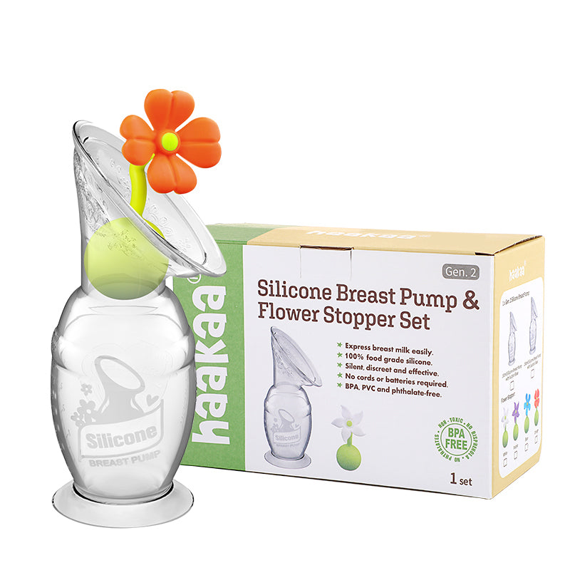 Gen 2. Recolector de leche con tapa de flor (100 -150ml)