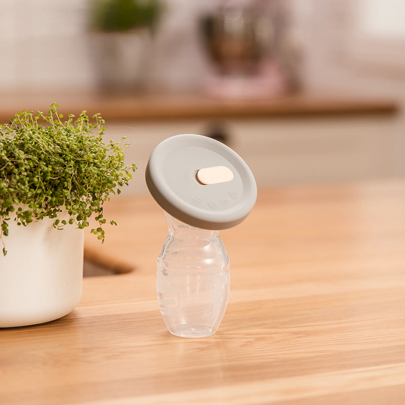 Gen 1. Recolector de leche con tapa redonda (100ml)